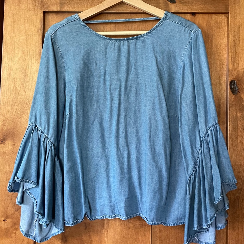 Blue Denim Blouse
